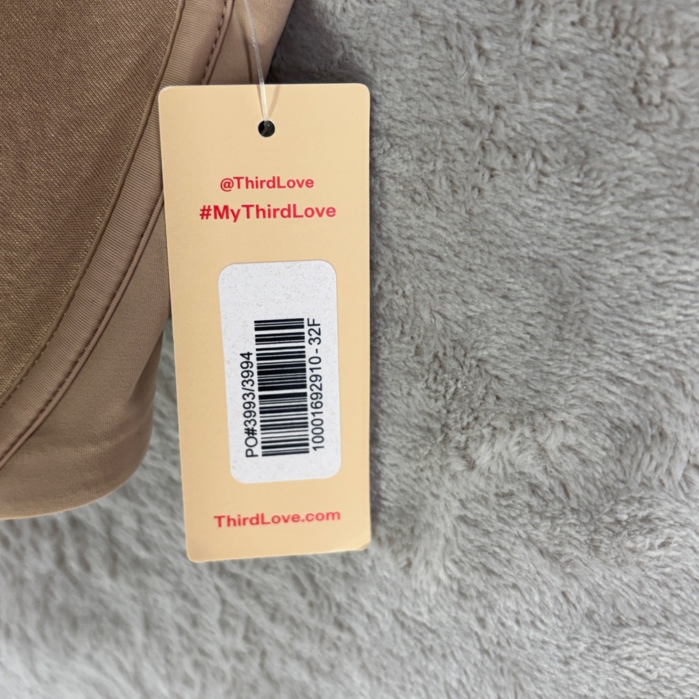 NWT--Third Love Underwire Neutral T-Shirt Bra Size 32F - Picture 5 of 9